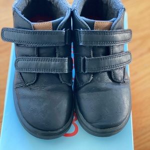 Black/brown/grey boots